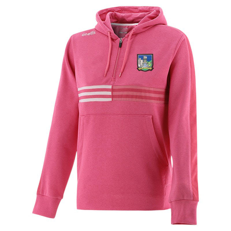 O'Neills Limerick GAA Nepal Womens Half Zip Hoodie