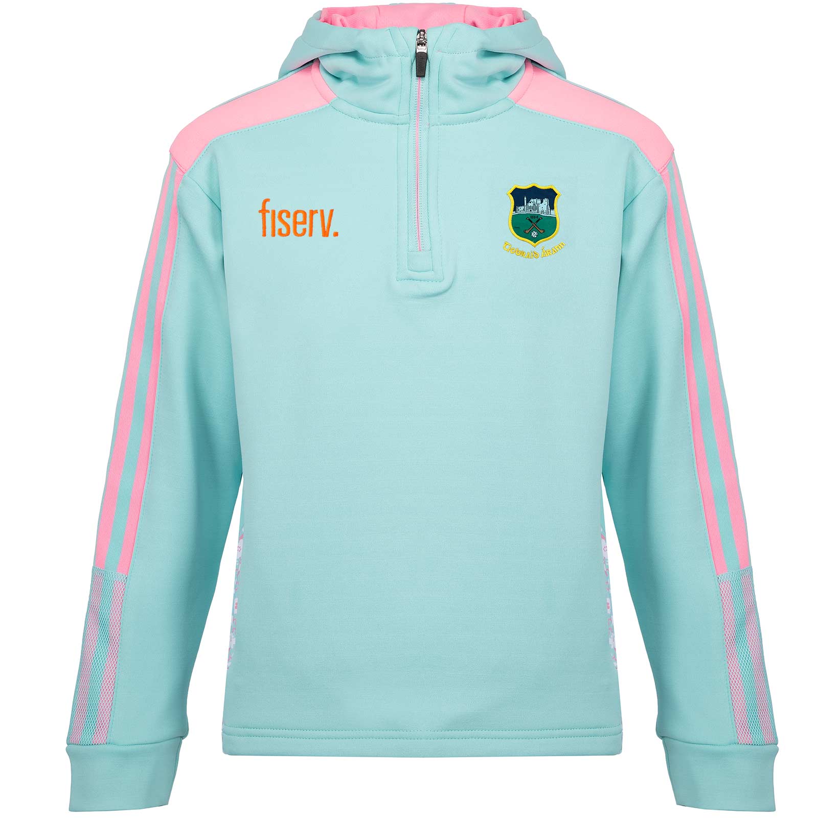 O'Neills Tipperary GAA Ballinrobe Girls Half Zip Hoodie