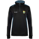 O'Neills Kerry GAA Ballinrobe Womens Half Zip Hoodie - Front View