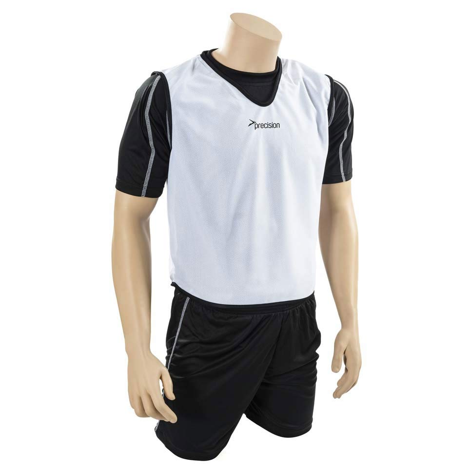 Precision Adult Mesh Training Bib White