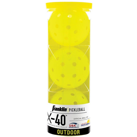 Franklin Outdoor X-40 Pickleball - 3 Pack