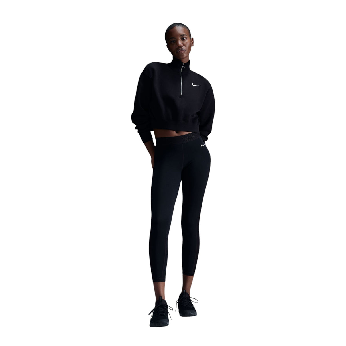 Nike Sportswear Phoenix Fleece Womens Half-Zip Cropped Sweatshirt