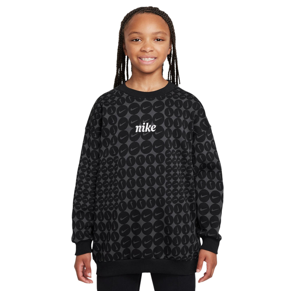 Nike Sportswear Club Fleece Kids Oversized Crewneck Sweatshirt