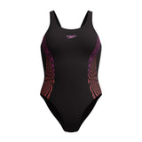 Speedo Womens Placement Muscleback Swimsuit Front