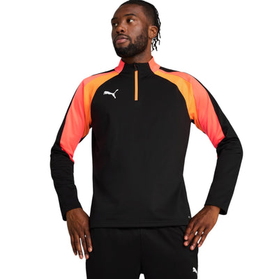 Puma Individual LIGA Mens Half-Zip Long Sleeved Training Top