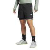 adidas Own the Run CLIMACOOL 2-in-1 Shorts