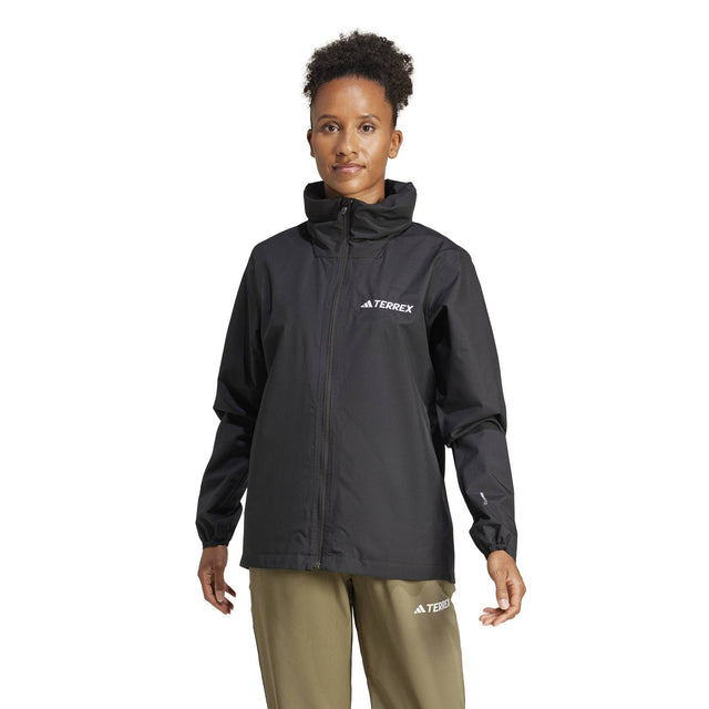 adidas Multi Essentials 2L Womens Full-Zip Rain Jacket
