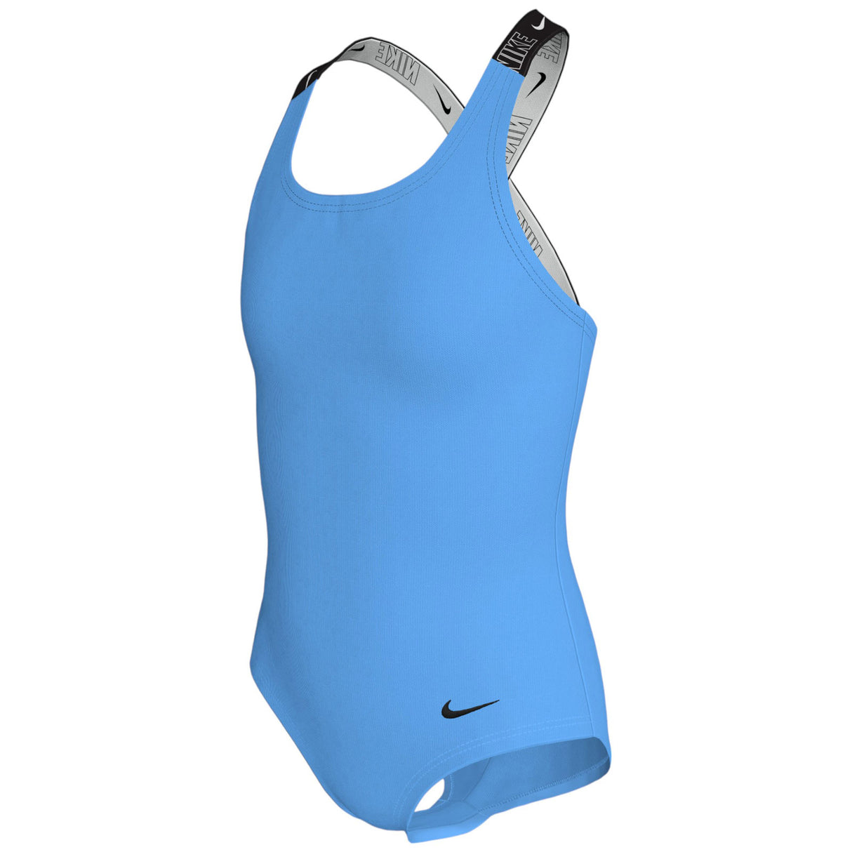 Nike Logo Tape Girls Crossback One Piece Swimsuit