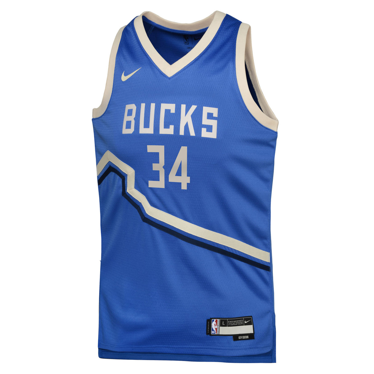 Nike Bucks Gannis 34 Kids Jersey