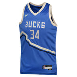 Nike Bucks Gannis 34 Kids Jersey