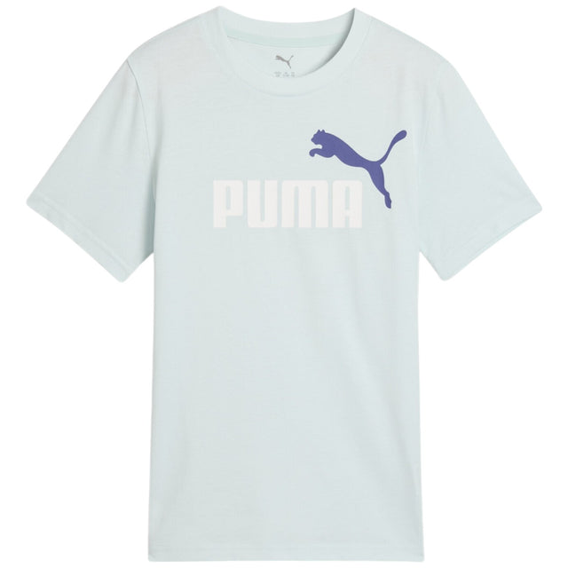 Puma Essentials Kids Short Sleeved Regular-Ft Logo T-Shirt