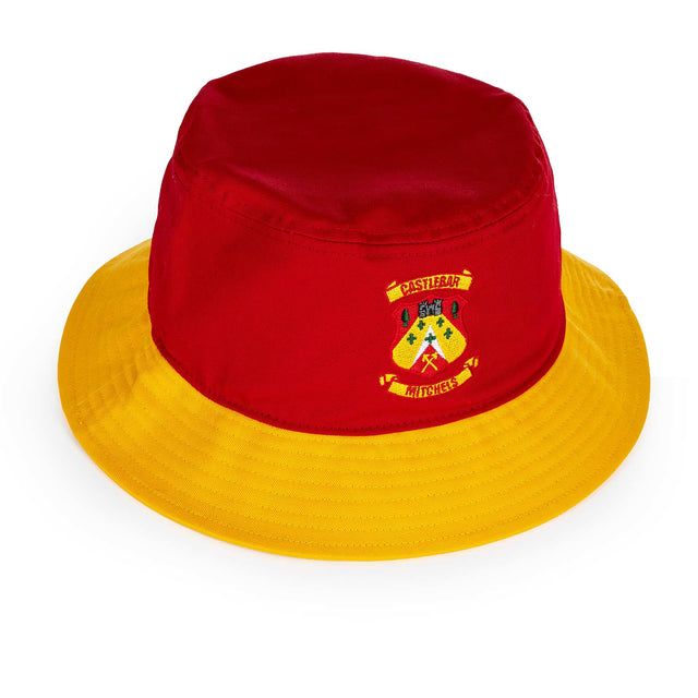 New Era Cbar Mitchels Bucket Hat Red