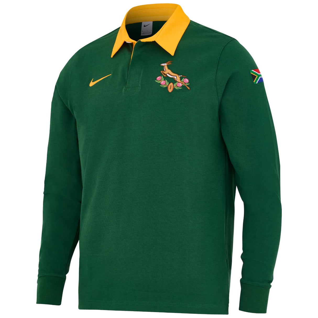 Nike Springboks 2025/26 Long Sleeve Mens Home Jersey