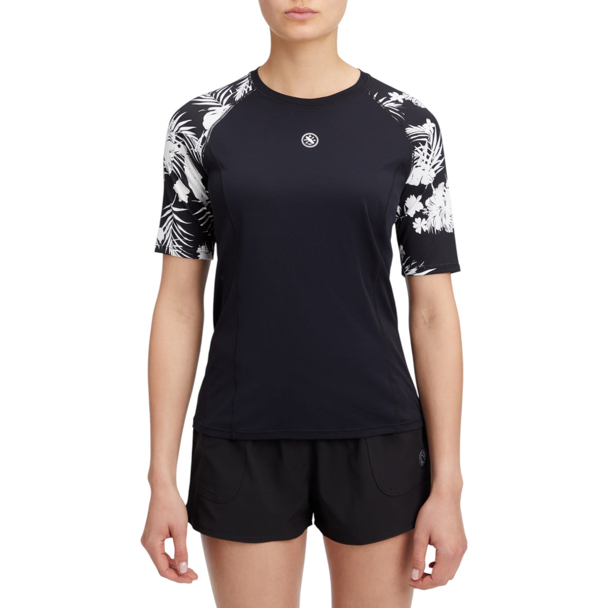 Firefly Lunelia III Womens Short Sleeved Rashguard Swim Top
