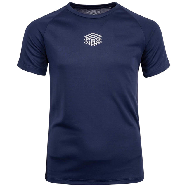 Umbro Formation Football Kids Short Sleeved Training Jersey Front View