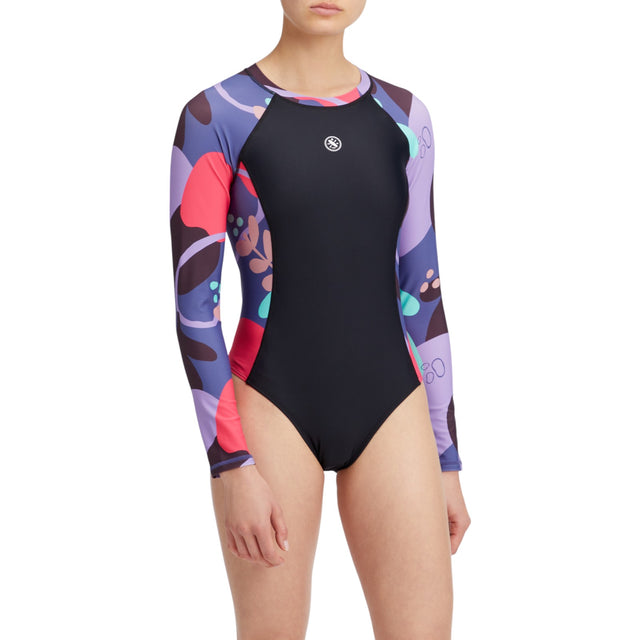 Firefly Lunalia Naive Flower Womens Long-Sleeved Swimsuit
