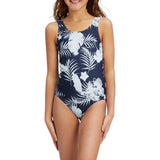 Firefly Sinna Bi-Flow 1-Piece Girls Printed Swimsuit