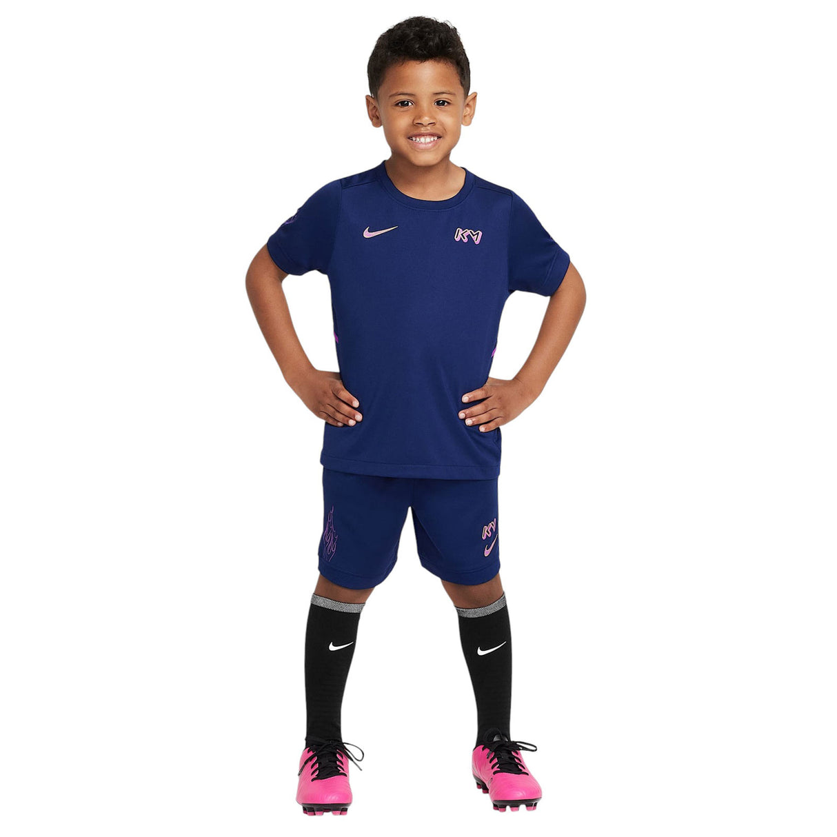 Nike Dri-FIT Kylian Mbappé Kids ACD25 Short Sleeve Top and Shorts