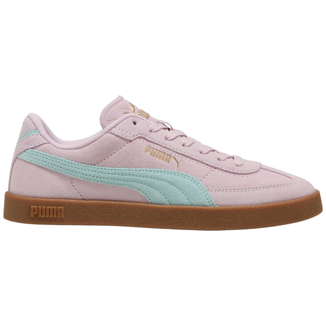 Puma Club II Era Womens Regular-Width Suede Sneakers Outer Full View