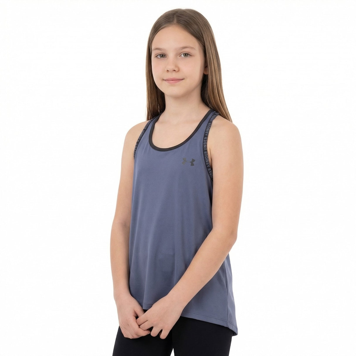Under Armour Knockout Kids Sleeveless Loose-Fit Tank Top