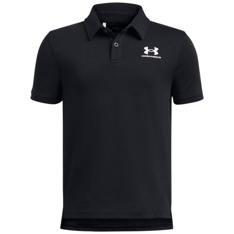 Under Armour Icon Kids Short Sleeved Golf Polo Shirt