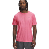 Under Armour Tech Textured Mens Short Sleeved T-Shirt Model Front View