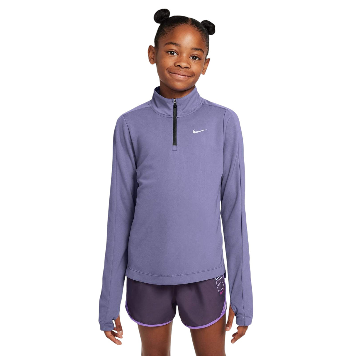 Nike Dri-Fit Kids Long-Sleeve Half-Zip Top