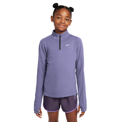 Nike Dri-Fit Kids Long-Sleeve Half-Zip Top