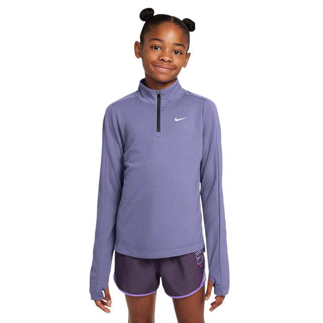 Nike Dri-Fit Kids Long-Sleeve Half-Zip Top