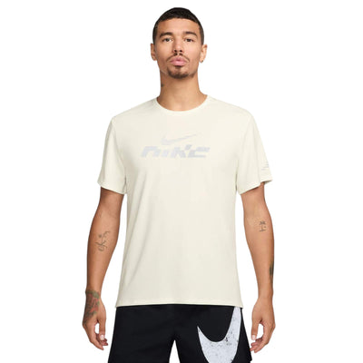 Nike Miler Flash Mens Dri-Fit Uv Short-Sleeve Running Top