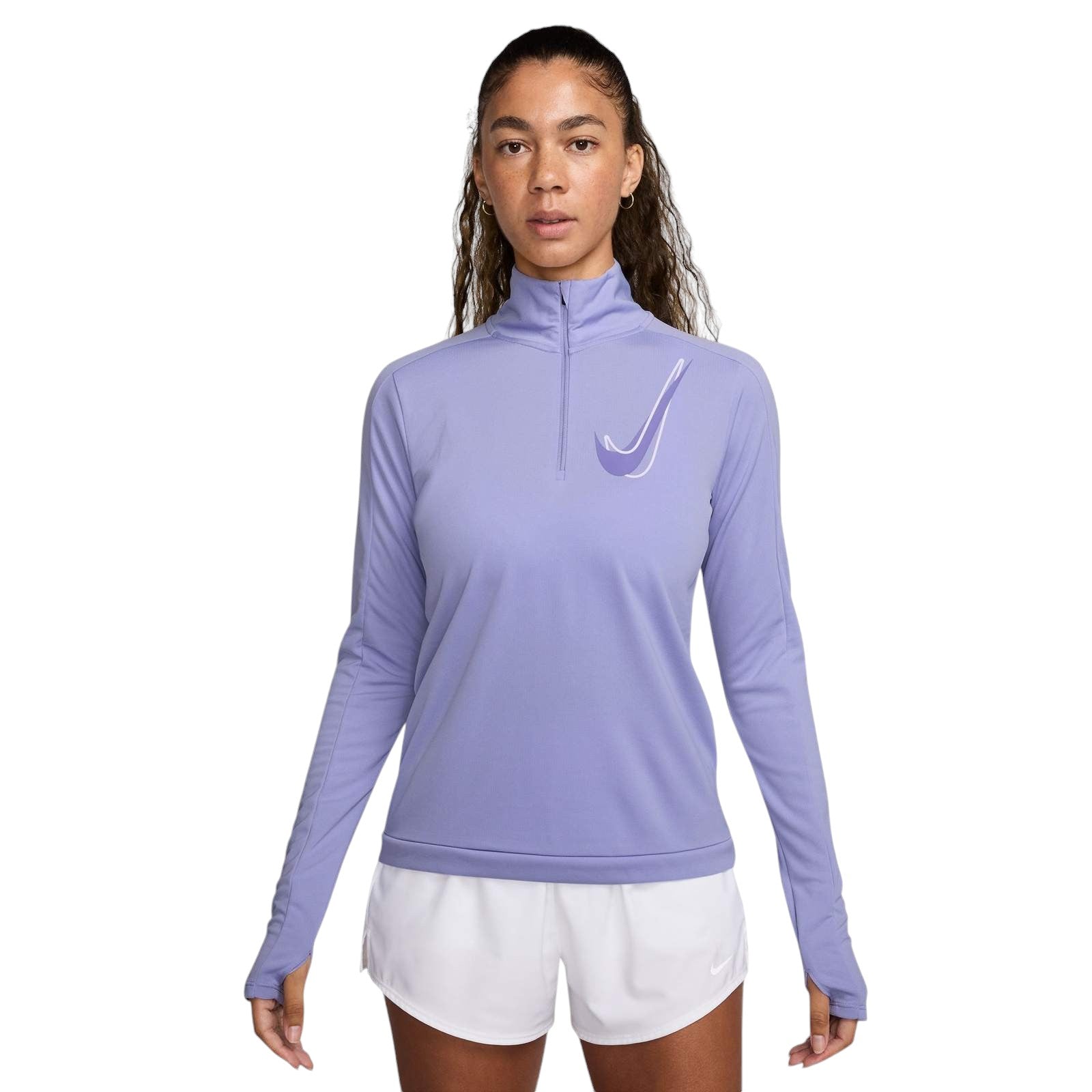 nike midlayer qz swoosh run