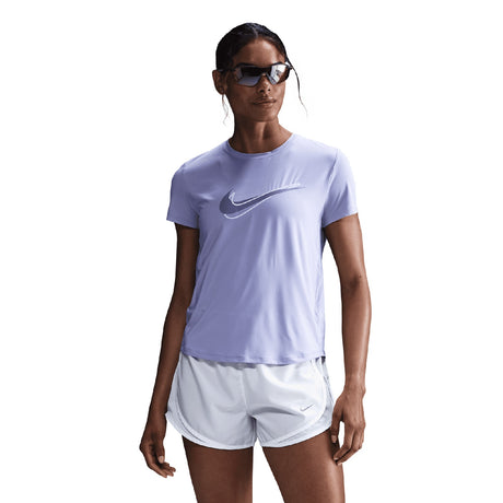 Nike One Swoosh Womens Tee Purple