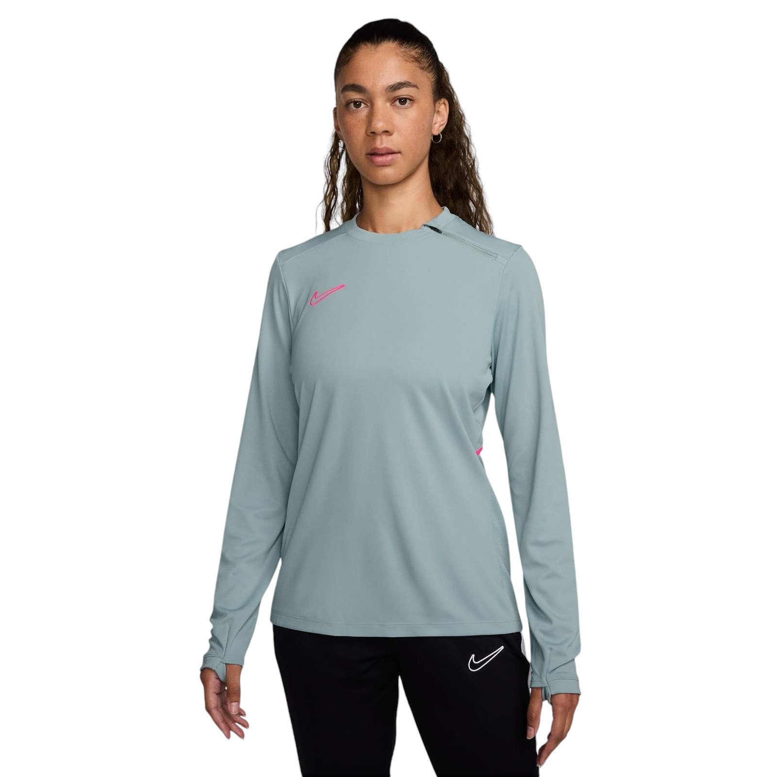 Nike Academy 25 Womens Dri-Fit Crew-Neck Long-Sleeve Soccer
