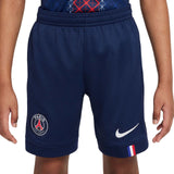 Nike Paris Saint-Germain 2025/26 Stadium Home Kids Dri-FIT Soccer Replica Short - Front