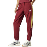 adidas Arsenal Football 3-Stripe Regular-Fit Track Pants Model Front View