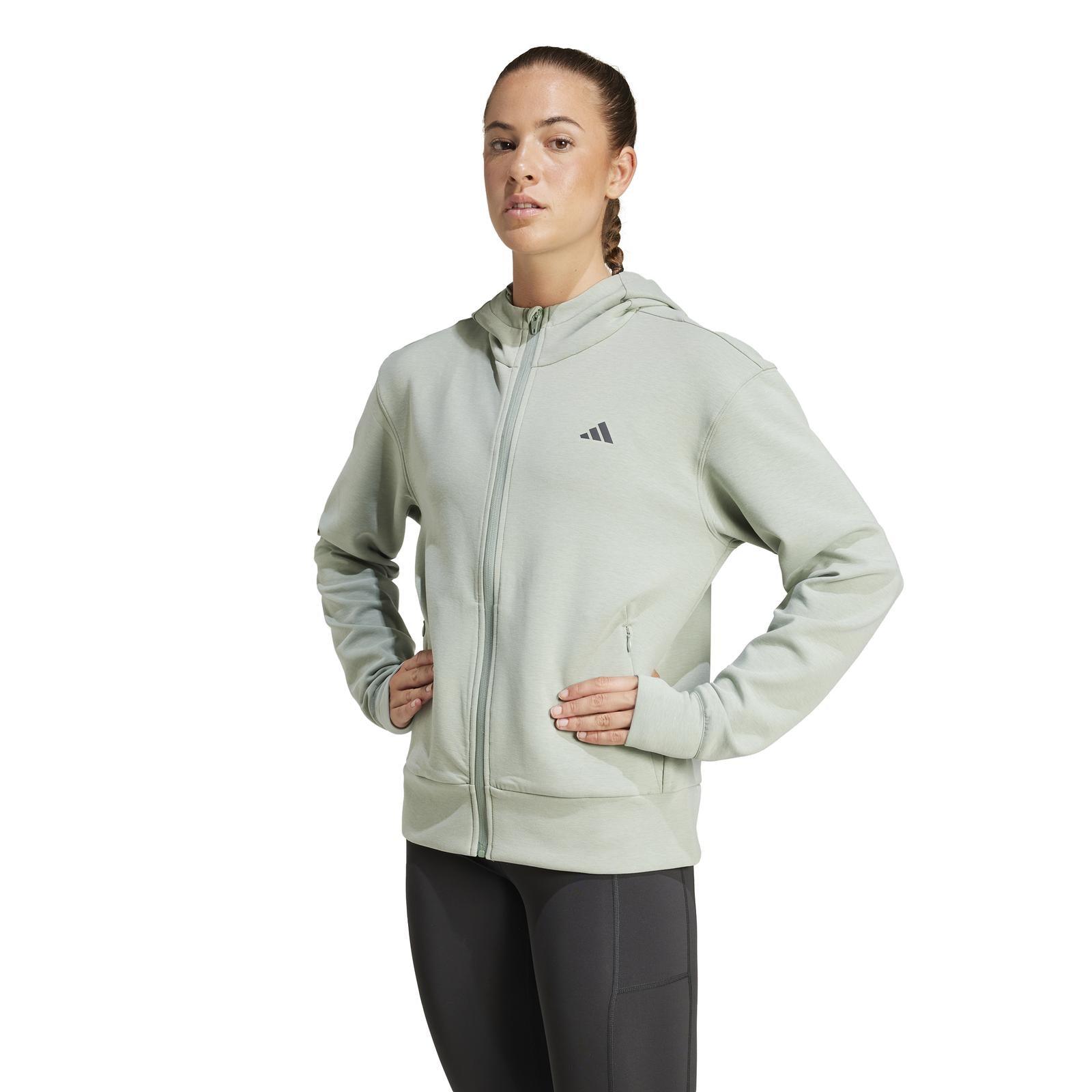 adidas Designed Training Full-Zip Hooded Sweatshirt