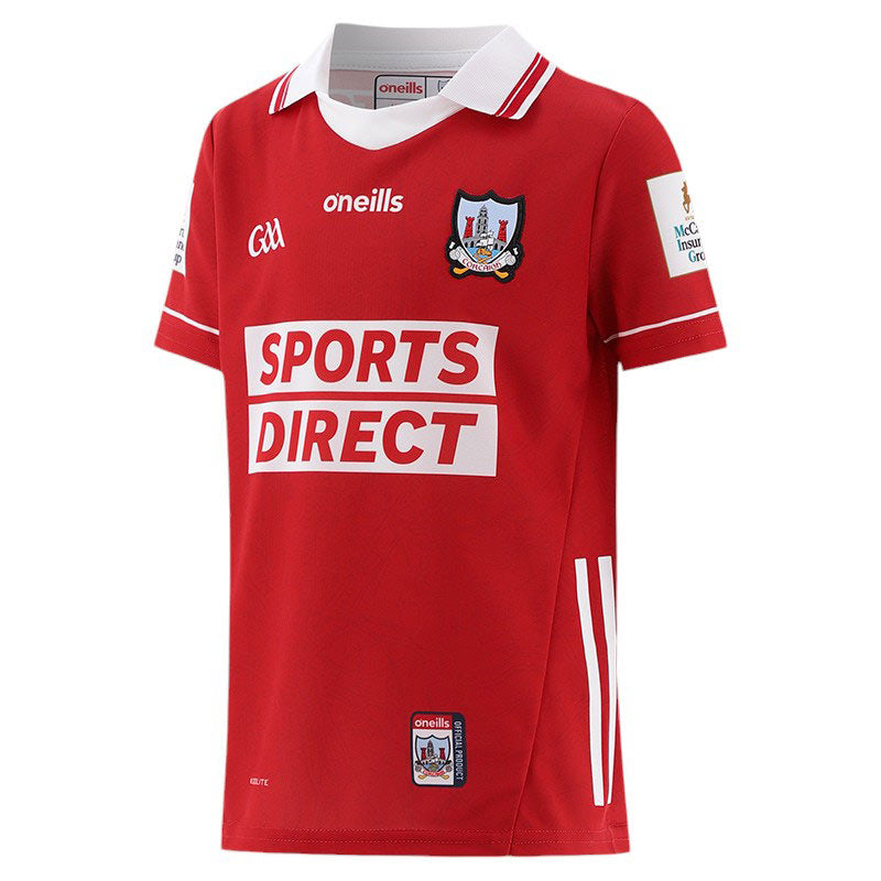 O'Neills Cork GAA 2025 Kids Home Jersey