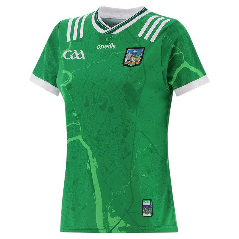 O'Neills Limerick GAA 2025 Womens Fit Home Jersey