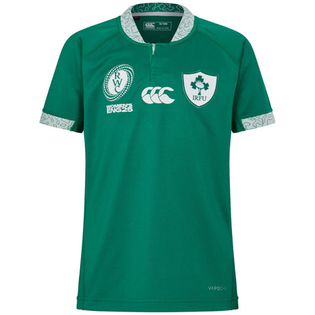 Canterbury IRFU Ireland Rugby WRWC 2025/26 Kids Home Pro Jersey