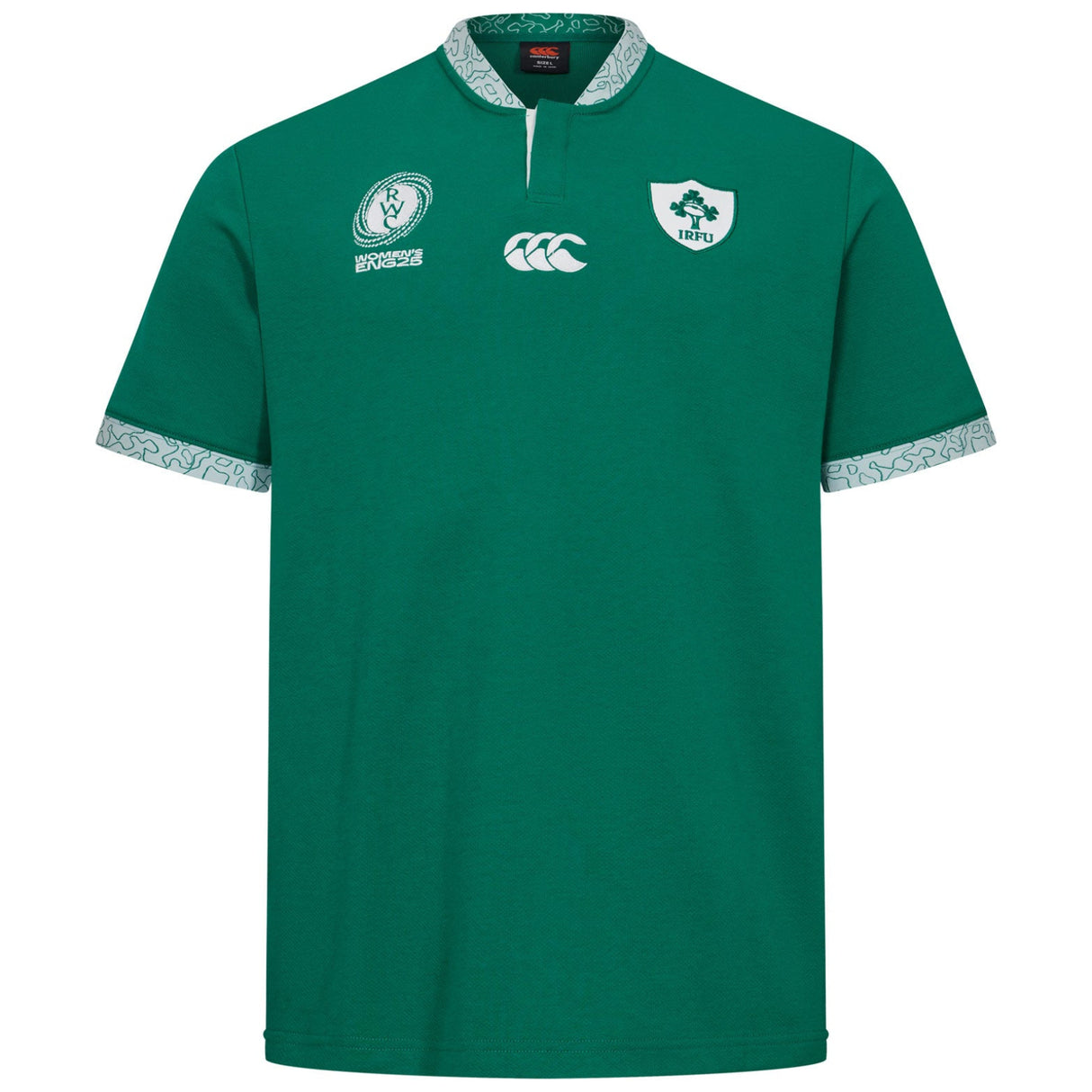 Canterbury IRFU Ireland Rugby WRWC 2025/26 Mens Classic Home Jersey