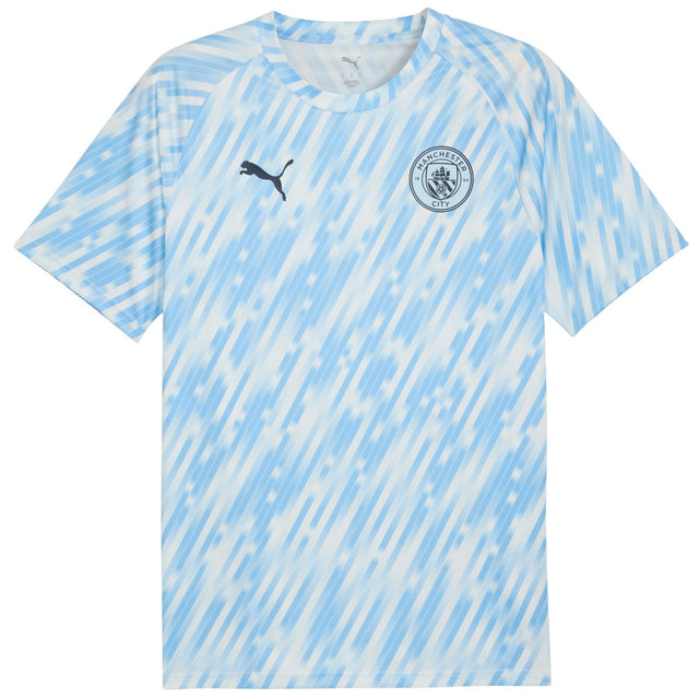 Puma Manchester City Football 2025/26 Mens Pre-Match Jersey
