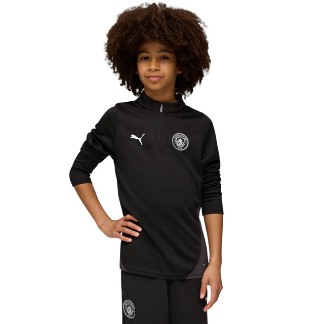 Puma Manchester City 2025/26 Kids Half-Zip Training Top
