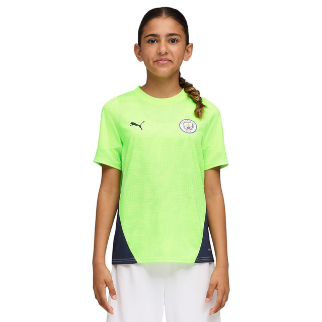 Puma Manchester City FC 2025/26 Kids Training Football Jersey