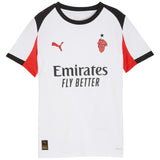 Puma AC Milan Football 2025/26 Adults Short Sleeved Away Jersey