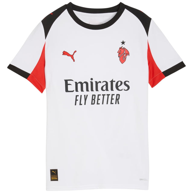 Puma AC Milan Football 2025/26 Adults Short Sleeved Away Jersey