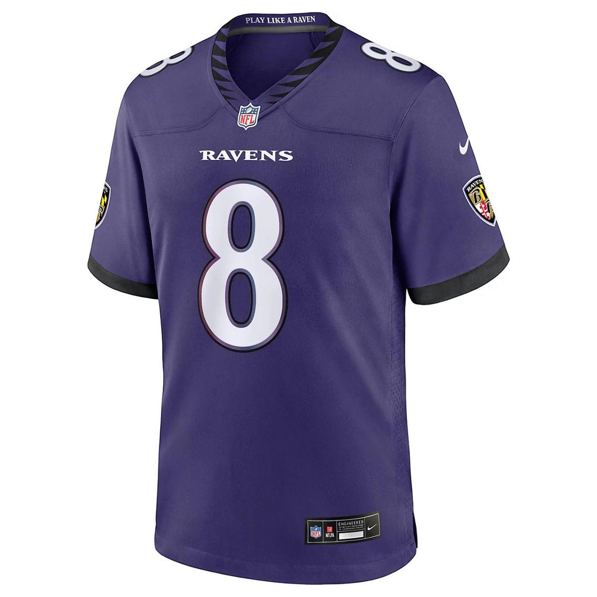 Nike Baltimore Ravens Jackson 8 Mens Home Jersey