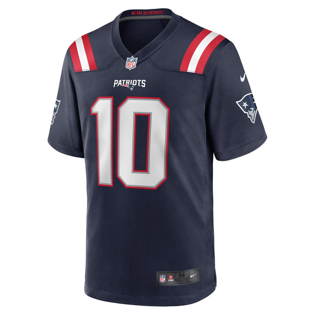 Nike Patriots Home Jersey Maye 10 Navy