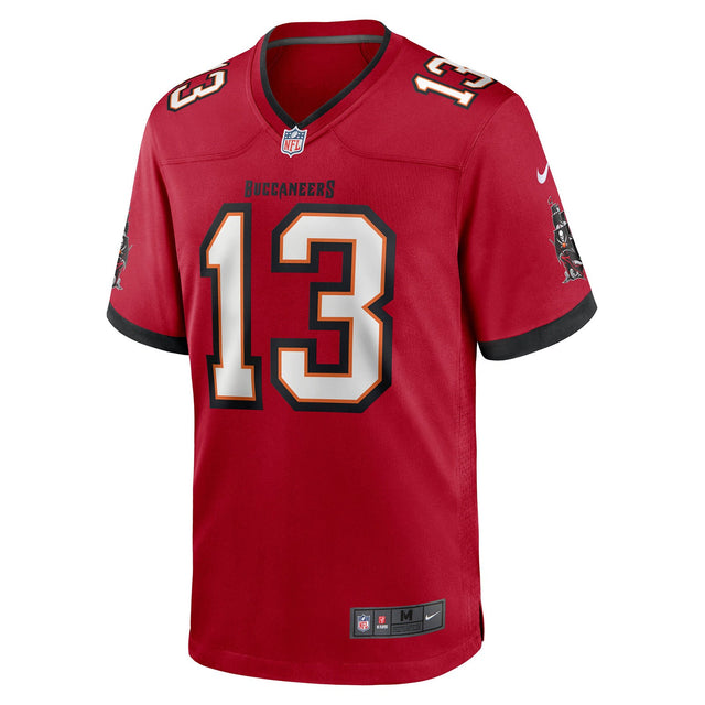 Nike Buccaneers Home Jersey Evans 13 Red