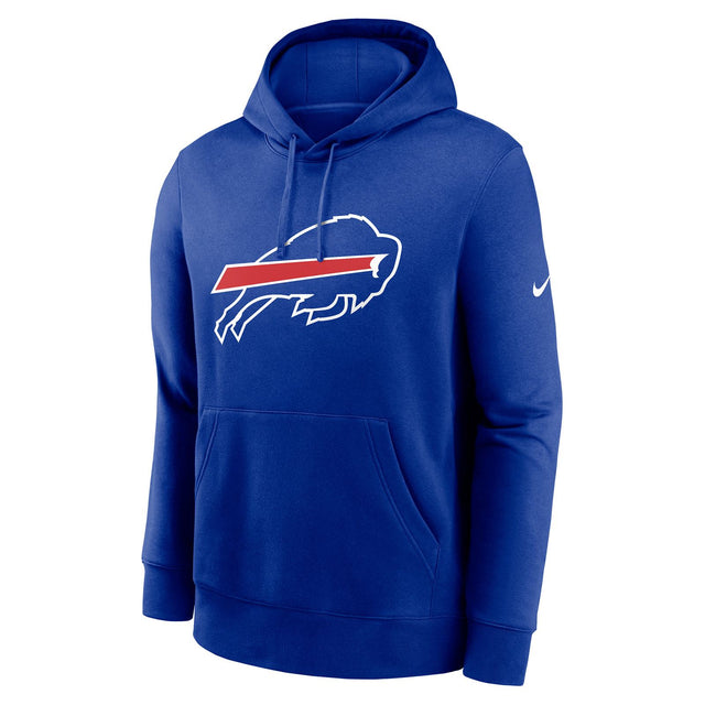 Nike Bills Club Logo Hoodie Blue