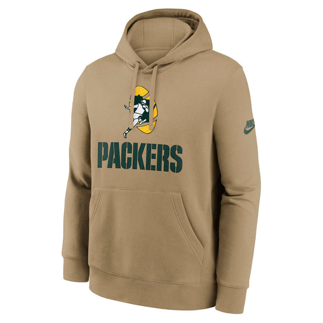 Nike Packers Rewind Club Hoodie Grey